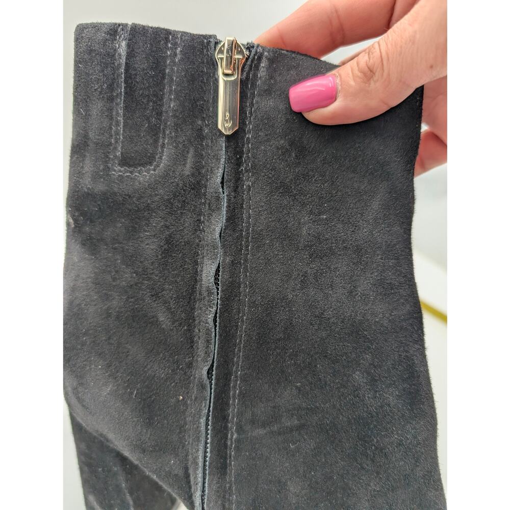 Sam Edelman Codie Square Toe Ankle Bootie Women's Black Size US11M EU42 - Picture 10 of 11
